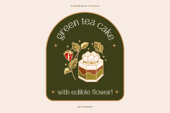 Almond Milk Font - Preview 5