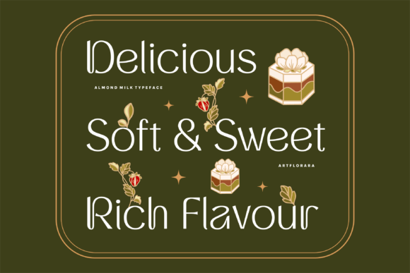Almond Milk Font - Preview 6