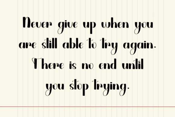 Balpoint Handwriting Font - Preview 3