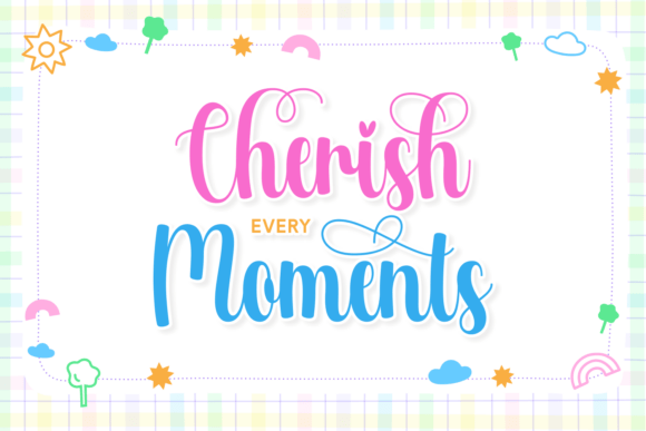 Beautifully Relationship Font PNG with transparent background - Preview 2