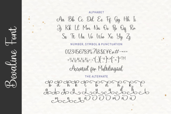 Bevaline Font - Preview 3