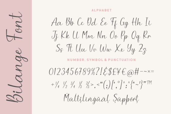 Bilange Font - Preview 3