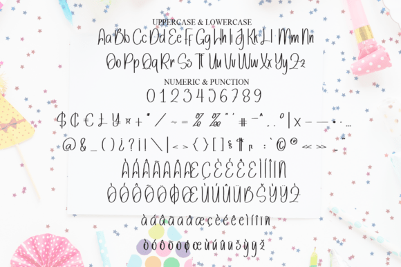 Birthday Font - Preview 6