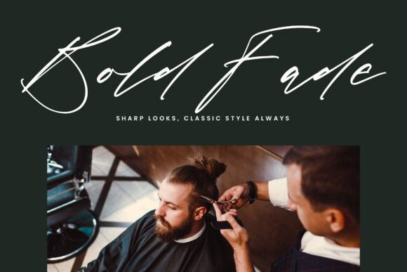 Bold Fade Font - Preview 3