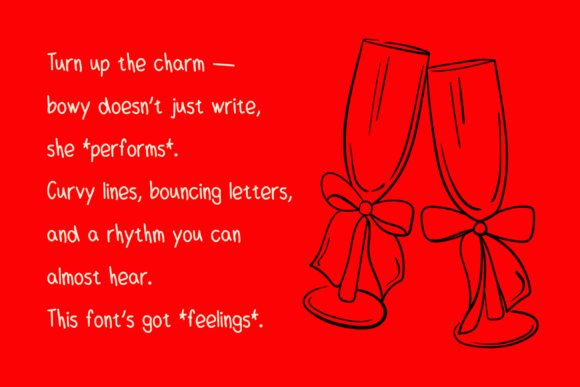 Bowy Font - Preview 3