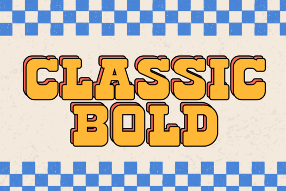 Bricktone Font - Preview 1