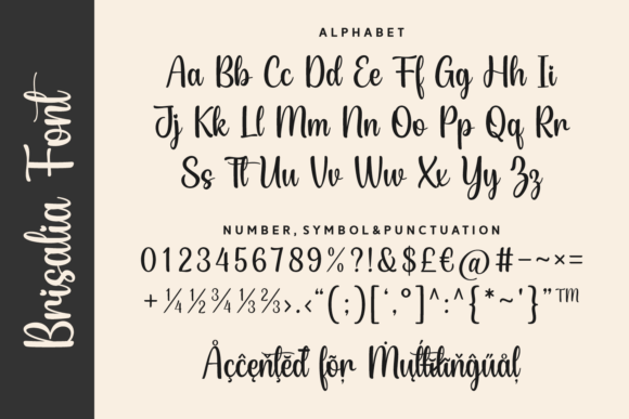 Brisalia Font - Preview 4