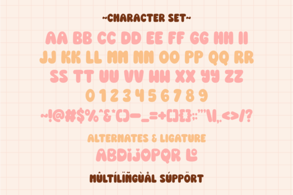 Drawing Doodle Font - Preview 1