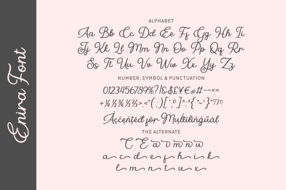 Enira Font - Preview 3