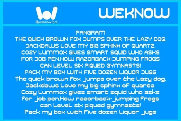 Flowing Thought Font - Preview 5