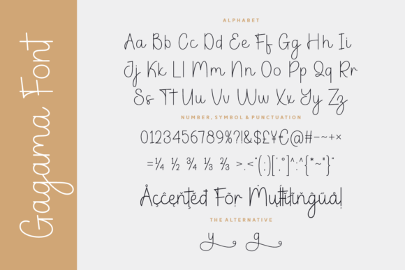 Gagama Font - Preview 3
