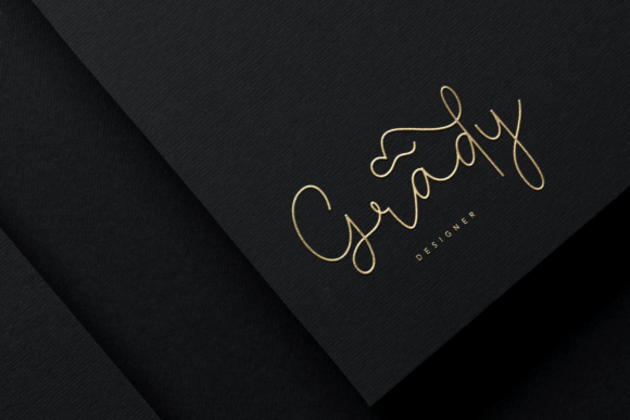 Gesilly Font PNG with transparent background - Preview 1