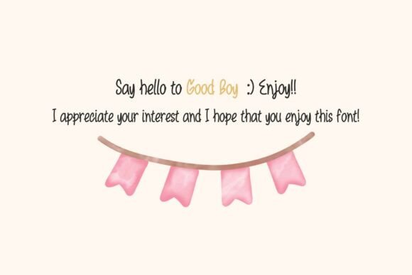 Good Boy Font - Preview 6