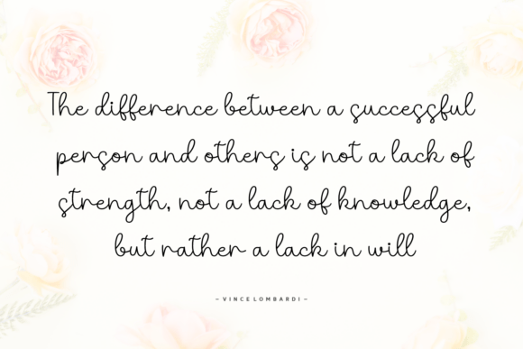 Hanthe Font PNG with transparent background - Preview 1