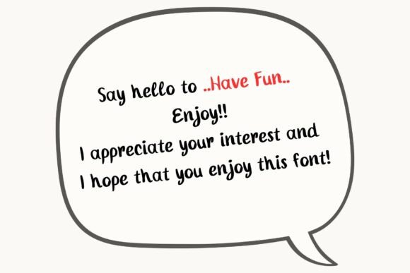 Have Fun Font - Preview 6
