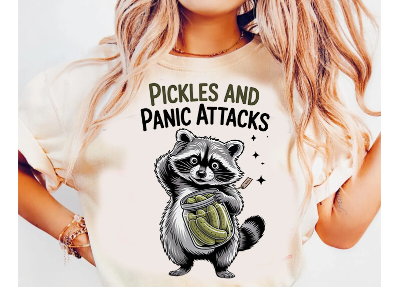 Pickles and Panic Attacks PNG Graphic by design king 62 · Creative Fabrica