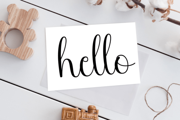 Saylin Font PNG with transparent background - Preview 2