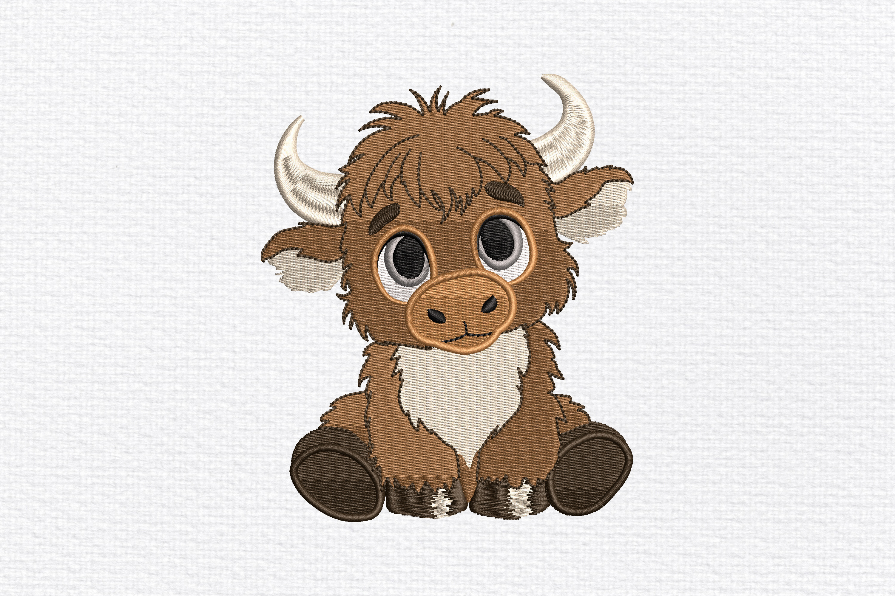 Baby Highland Cow