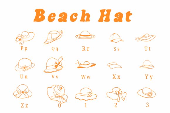 Beach Hat Font - Preview 2