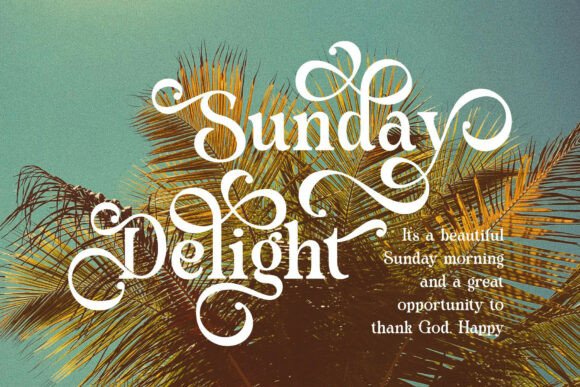 Birthday Font - Preview 3