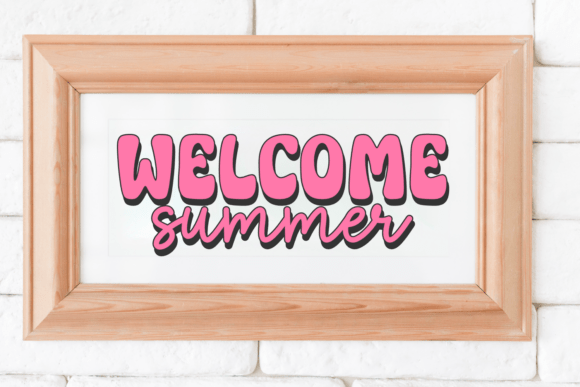 Bubble Thick Font PNG with transparent background - Preview 1