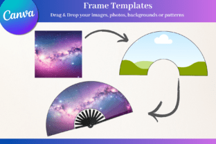 Clack Fan Canva Frame 2 Sizes Graphic by Design Depot Graphics ...