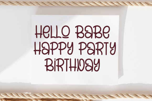 Good Dream Font - Preview 1