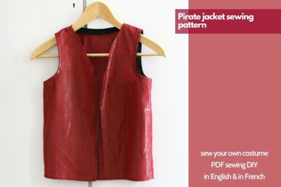 Kids Pirate Jacket Sewing Pattern