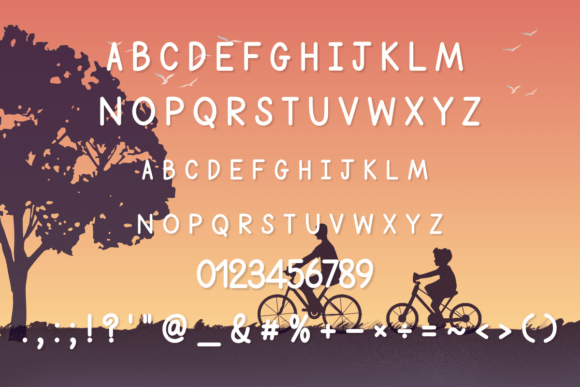 My Father Day Font PNG with transparent background - Preview 1