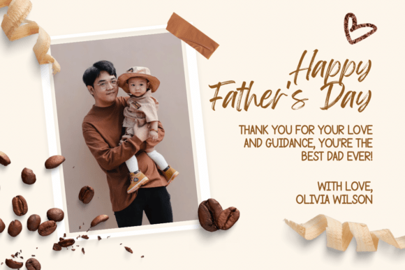 My Father Day Font PNG with transparent background - Preview 6