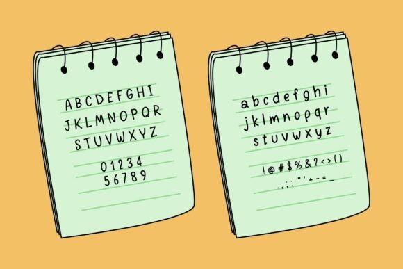 Padthai Font PNG with transparent background - Preview 1