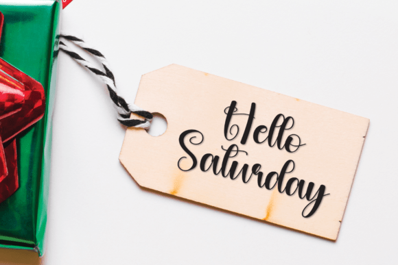 Simple Welcome Font PNG with transparent background - Preview 4