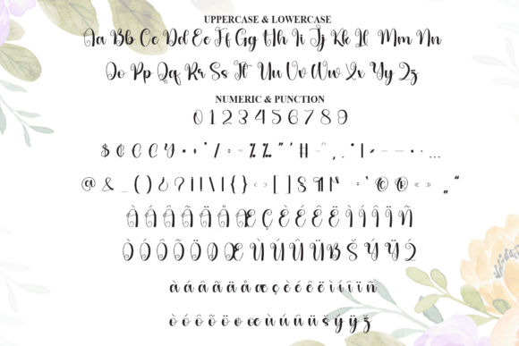 Simple Welcome Font PNG with transparent background - Preview 6