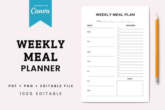 Weekly Meal Planner and Grocery List