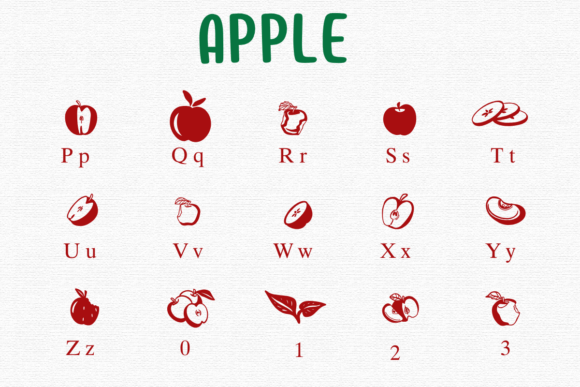 Apple Font - Preview 2