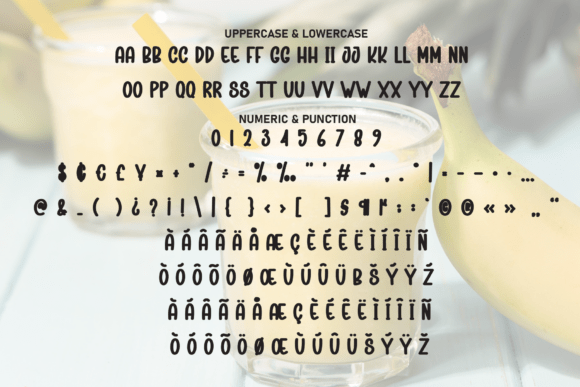 Banana Juice Font - Preview 6