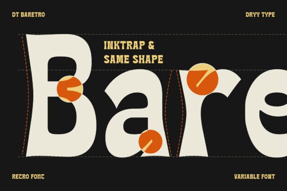 Baretro Font - Preview 6