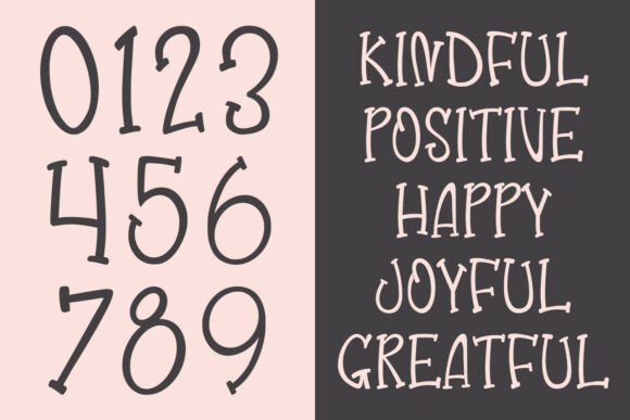 Blaniess Font - Preview 2