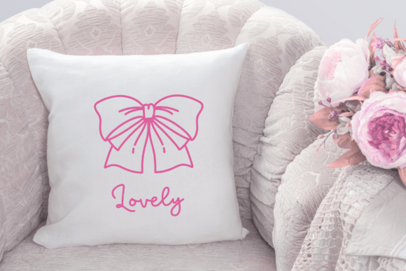 Bows Font - Preview 5