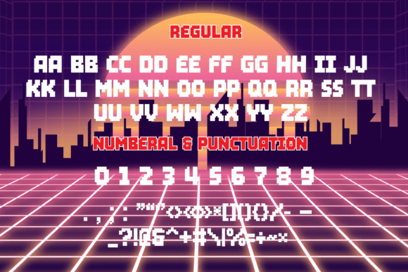 Brick Byte Font - Preview 6
