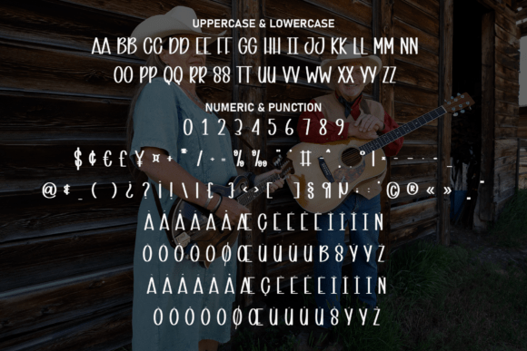 Cowboy Farmhouse Font - Preview 6