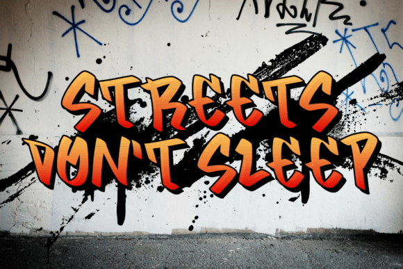 Graffitti Blaze Font - Preview 1