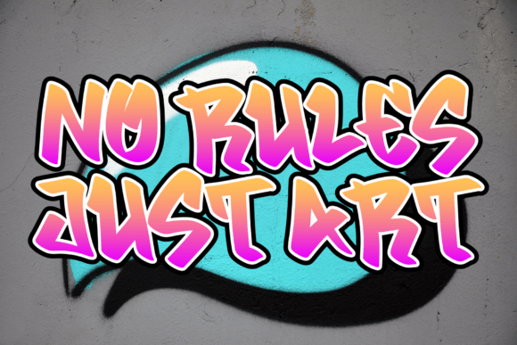 Graffitti Blaze Font - Preview 2