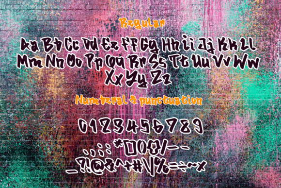 Graffitti Blaze Font - Preview 5