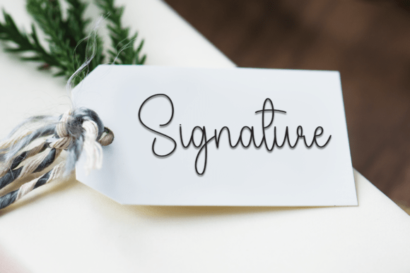 Handwritten Font - Preview 3