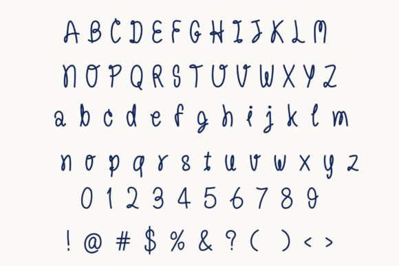 Happy Family Font - Preview 1