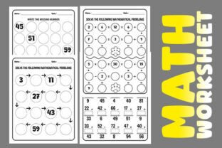 Math Printable Worksheet for Child Graphic by Self Graphics House ...