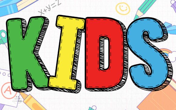 Back to School 3d Font PNG with transparent background - Preview 1