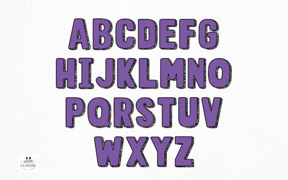 Back to School 3d Font PNG with transparent background - Preview 4