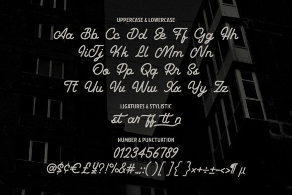 Banesten Font - Preview 6